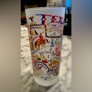 Set of 8 Catstudio Texas Drinking Glasses